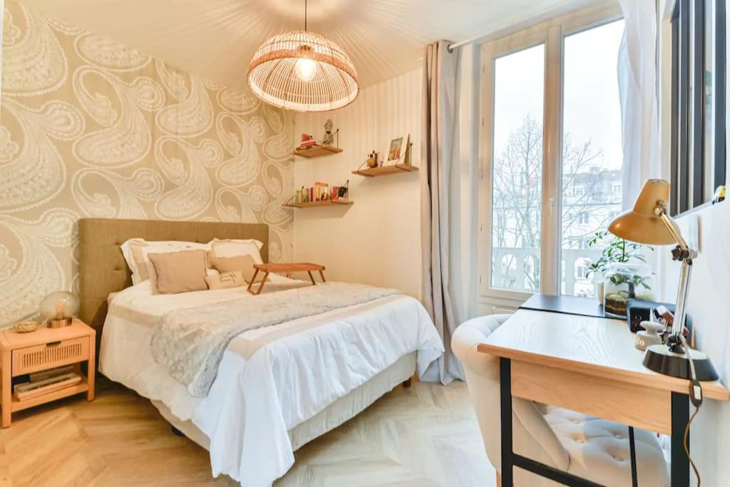 Joli Appartement Bois De Vincennes, Metro 1, Rer A Exteriör bild